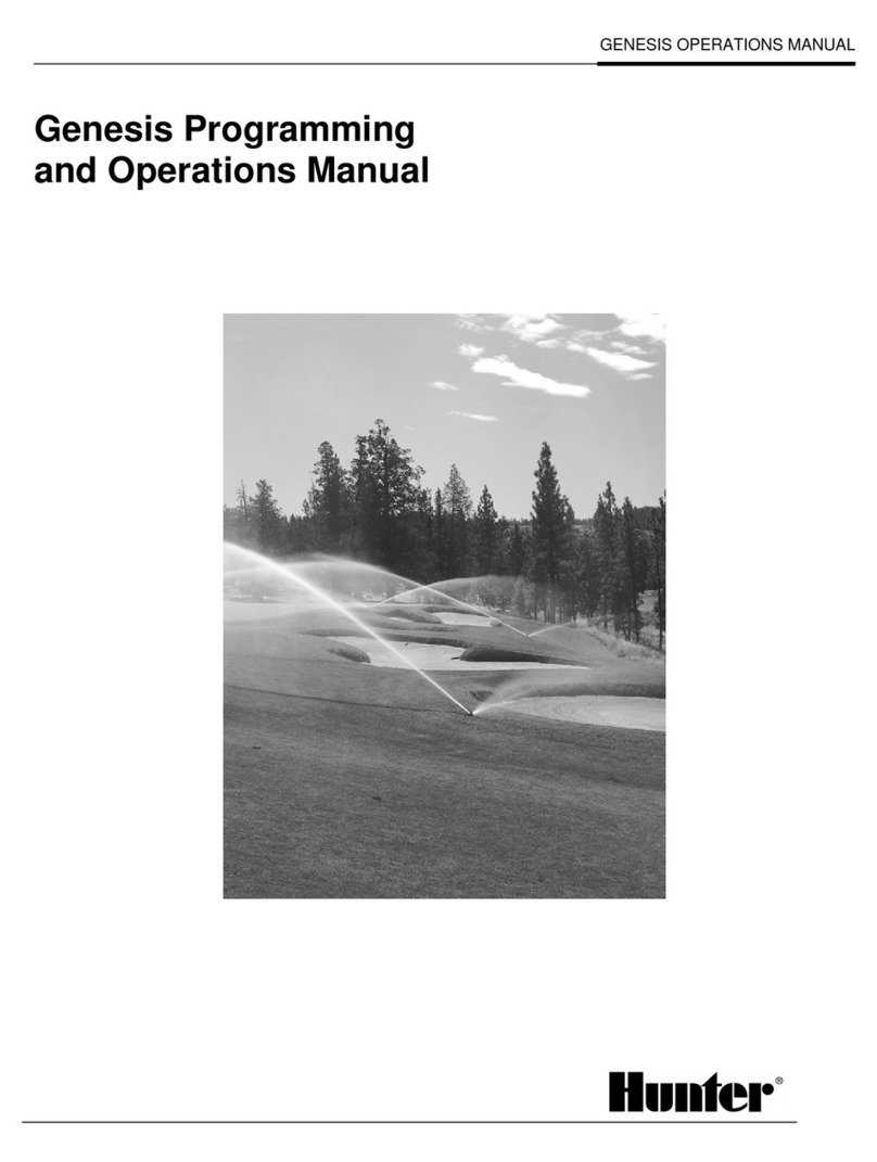 Hunter Genesis User manual