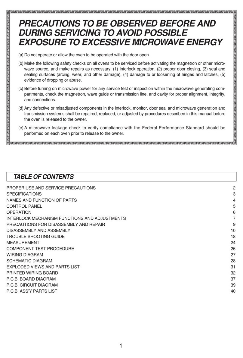 Daewoo KOC-872T0S User manual