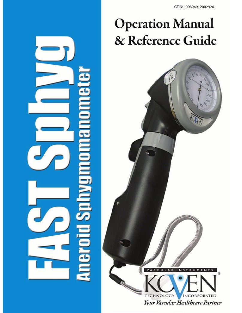 Koven FASTSphyg Operation manual & reference guide