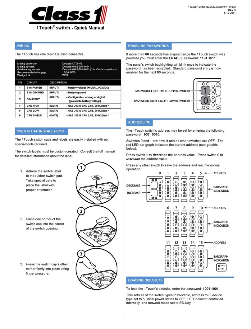 ES-Key 1Touch 1200-04-00-CL1 Installation guide