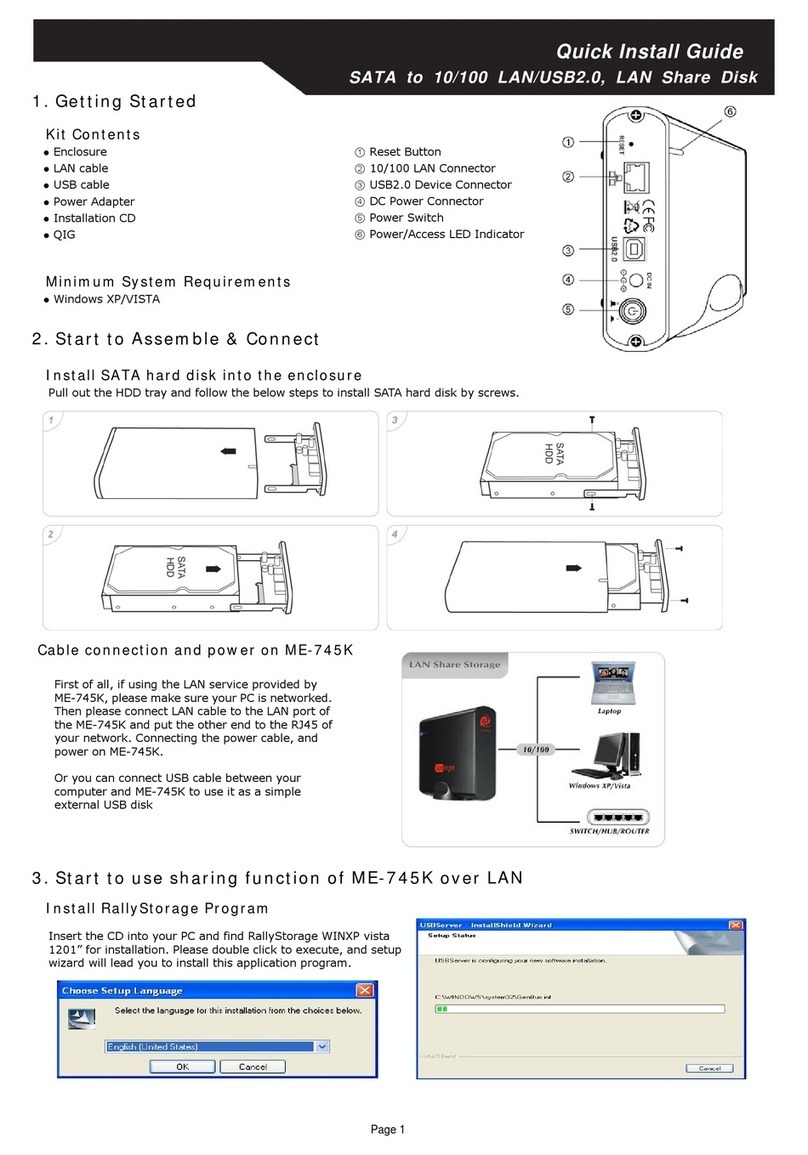 welland ME745K Quick install guide