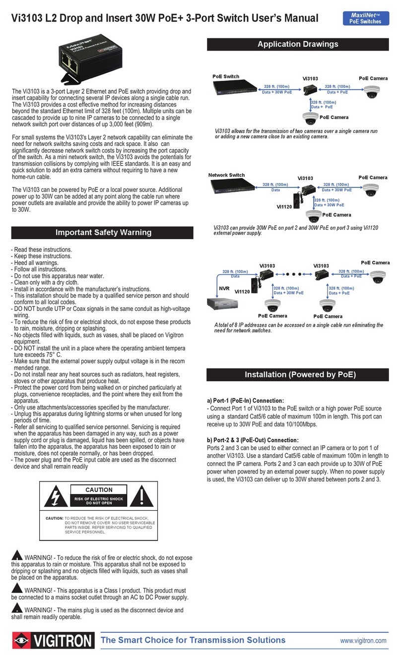 MaxiiNet Vi3103 user manual