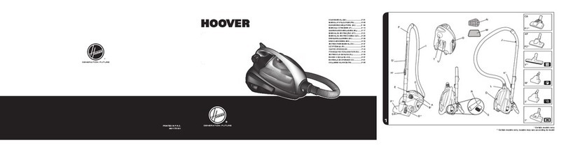 Hoover MI70 MI2001 User manual