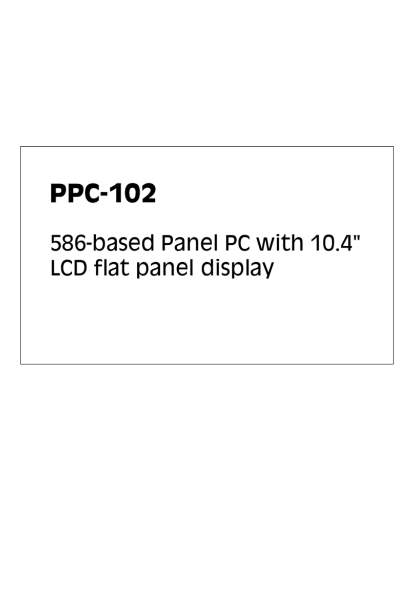 Advantech PPC-102 User manual