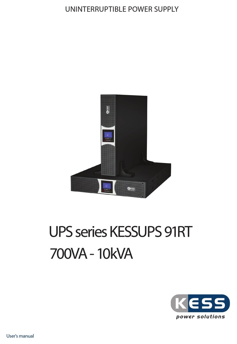 Kess KESSUPS 91RT user manual