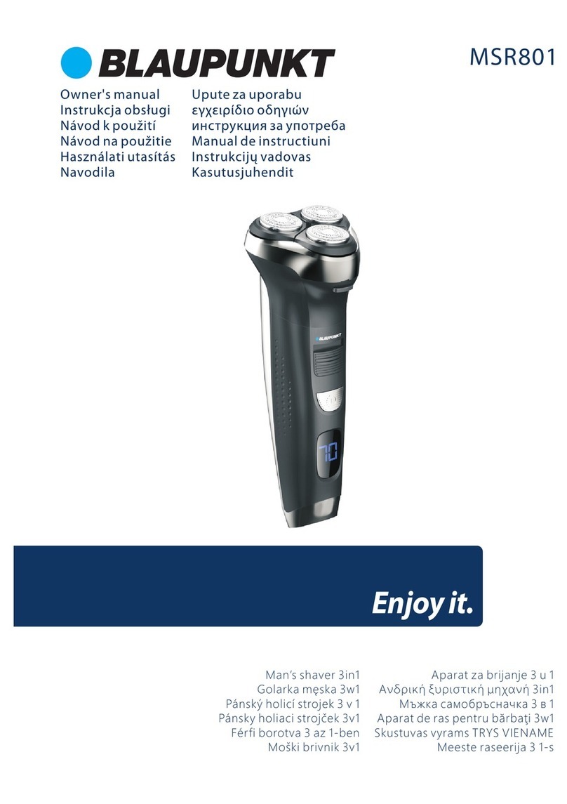Blaupunkt MSR801 owner's manual