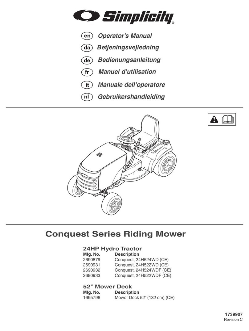 Simplicity 2690879 User manual