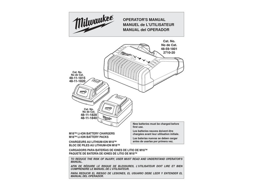 Milwaukee 48-59-1801 User manual