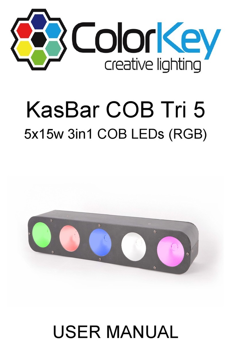 ColorKey KasBar COB Tri 5 user manual