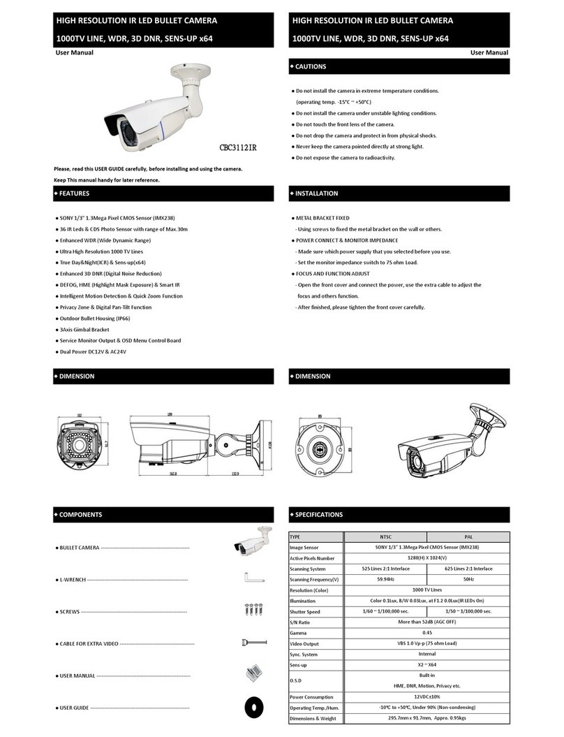 Costar CBC3112IR User manual