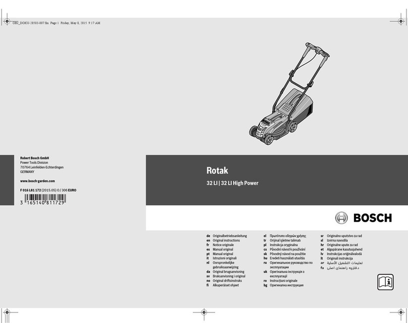Bosch Rotak 32 LI S User manual