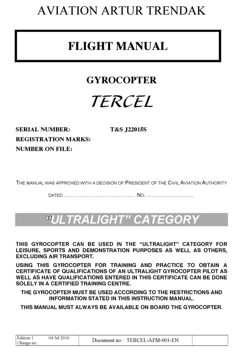 Aviation Artur Trendak TERCEL Flight manual