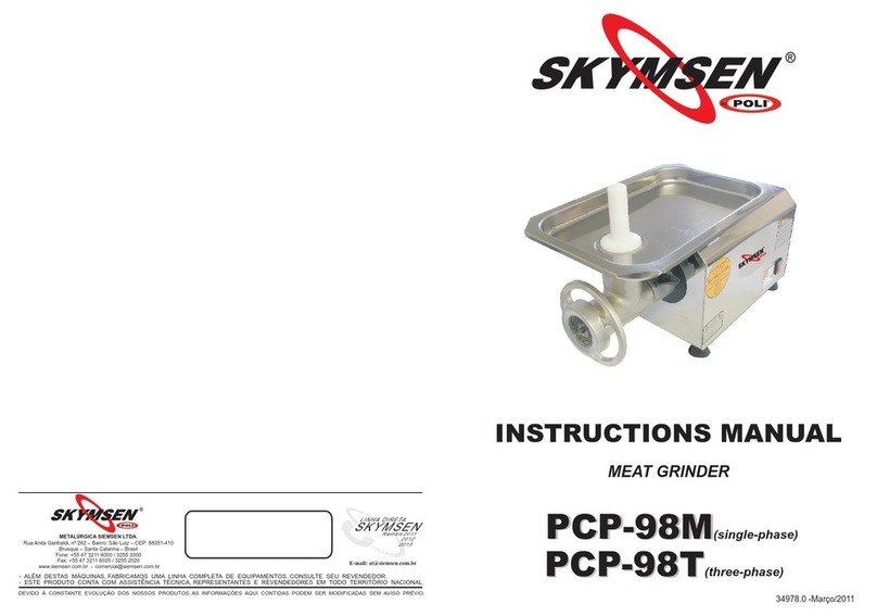 Skymsen PCP-98M User manual