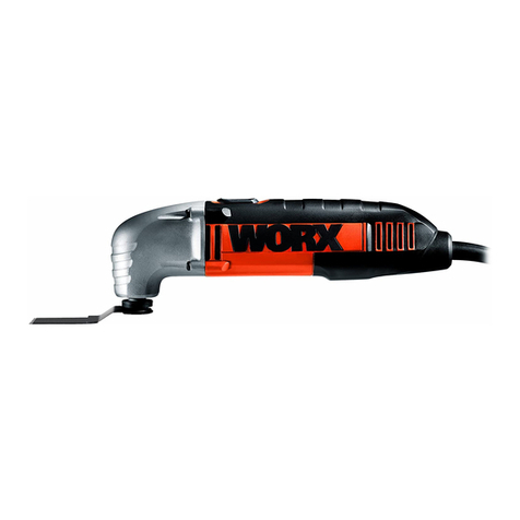 Worx Sonicrafter WX671 User manual