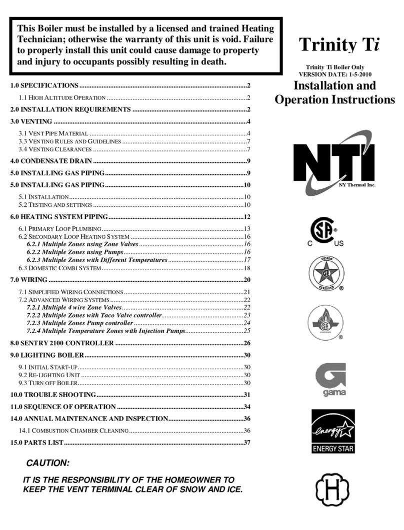 NTI Trinity Ti 100 User manual