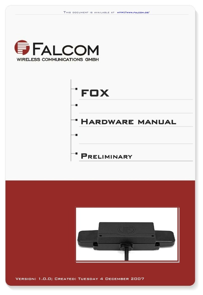 FALCOM FOX Hardware manual