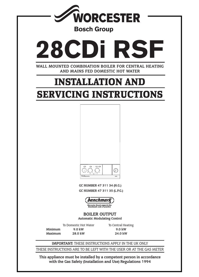 Worcester 28CDi RSF User guide