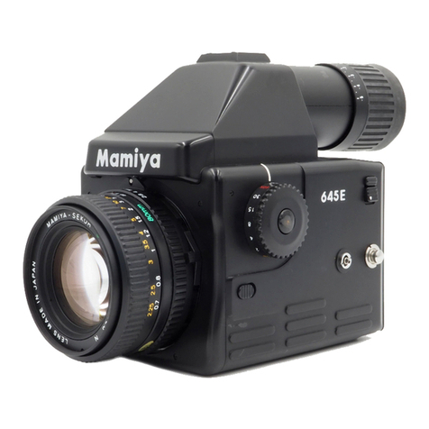 Mamiya 645E User manual