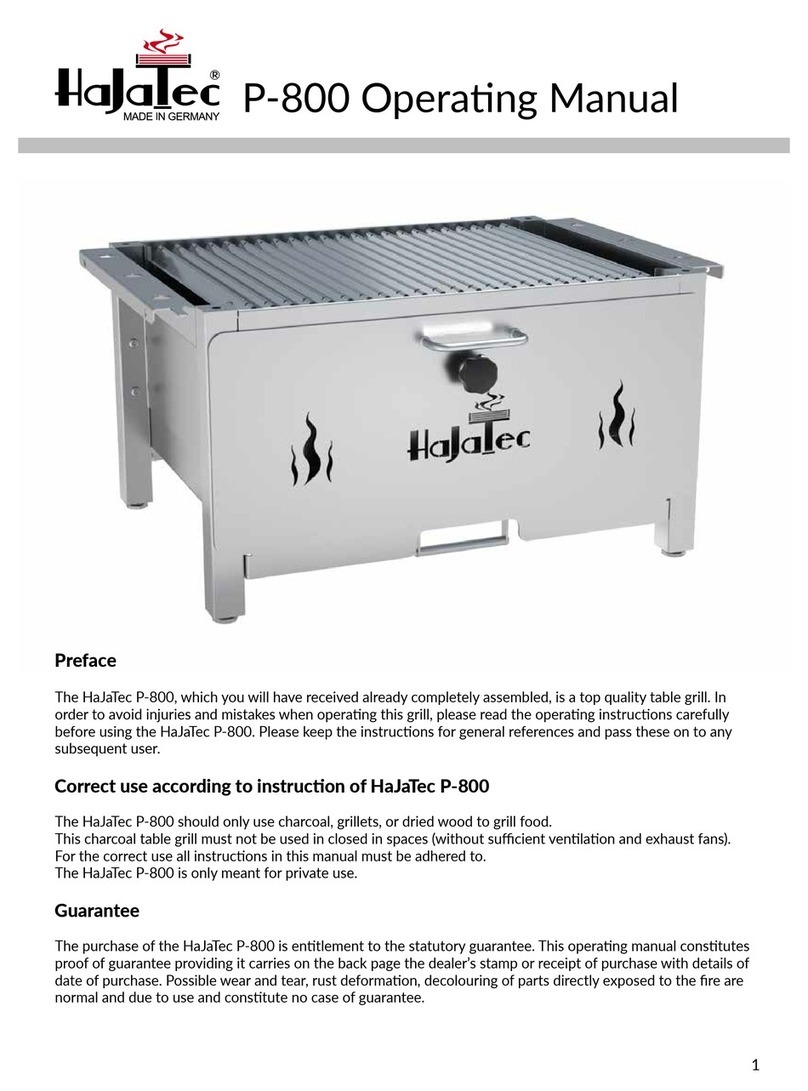 HaJaTec P-800 operating manual