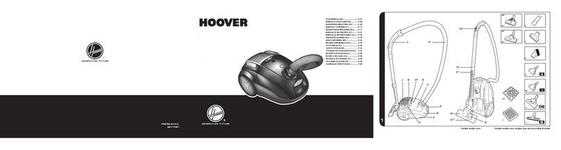 Hoover TE70 TE10011 Telios Plus user manual