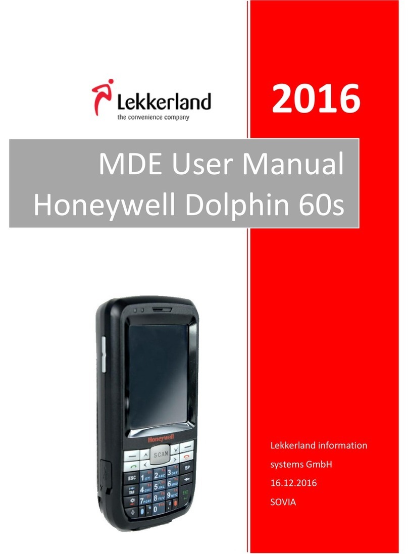 Honeywell Dolphin 60s User manual