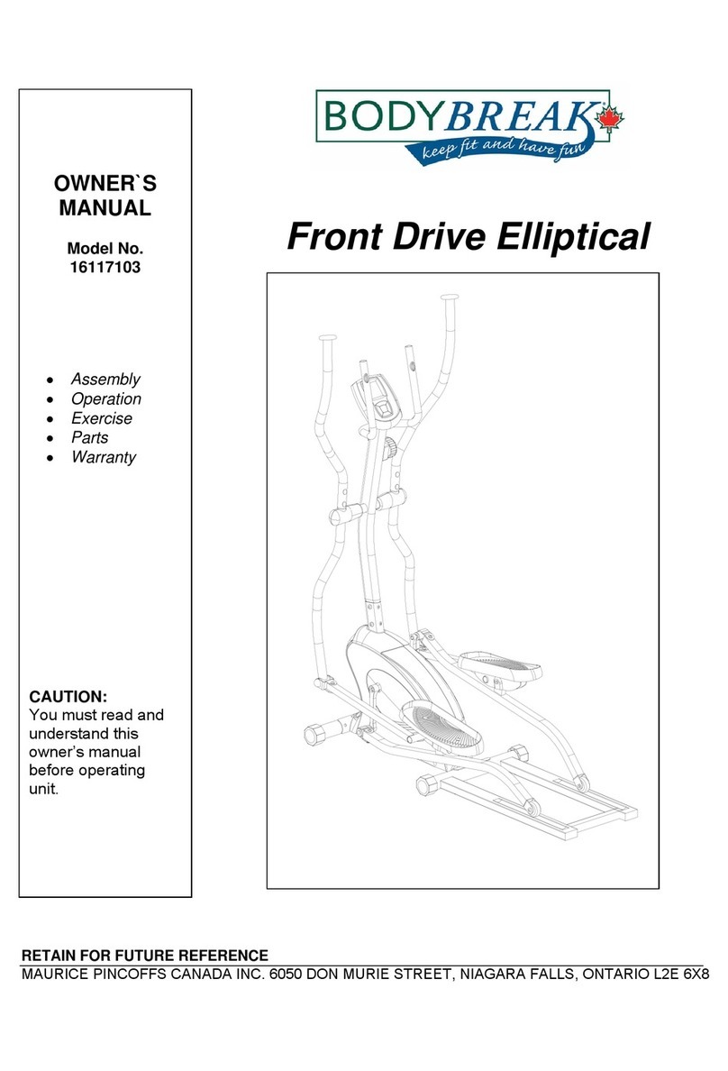 Body Break 16117103 owner's manual Body Break 16117103 owner's manual