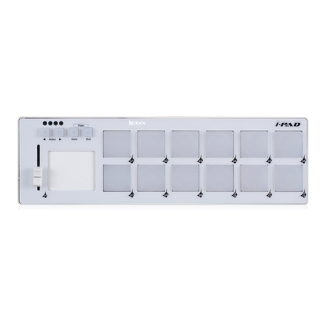 ICON iPAD User manual