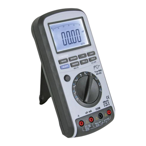 Velleman DVM2000 User manual Velleman DVM2000 User manual