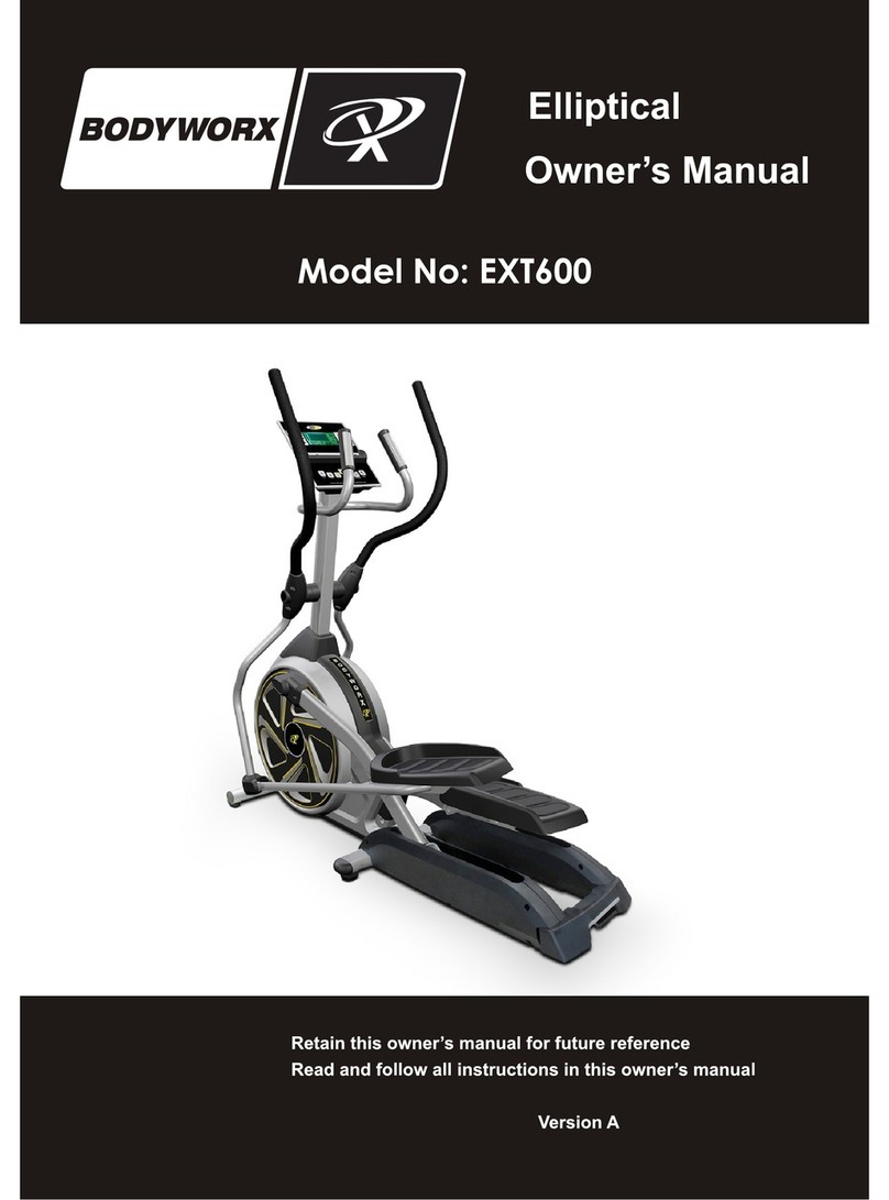 Bodyworx EXT600 User manual