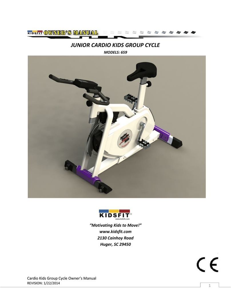 KIDSFIT 659 owner's manual