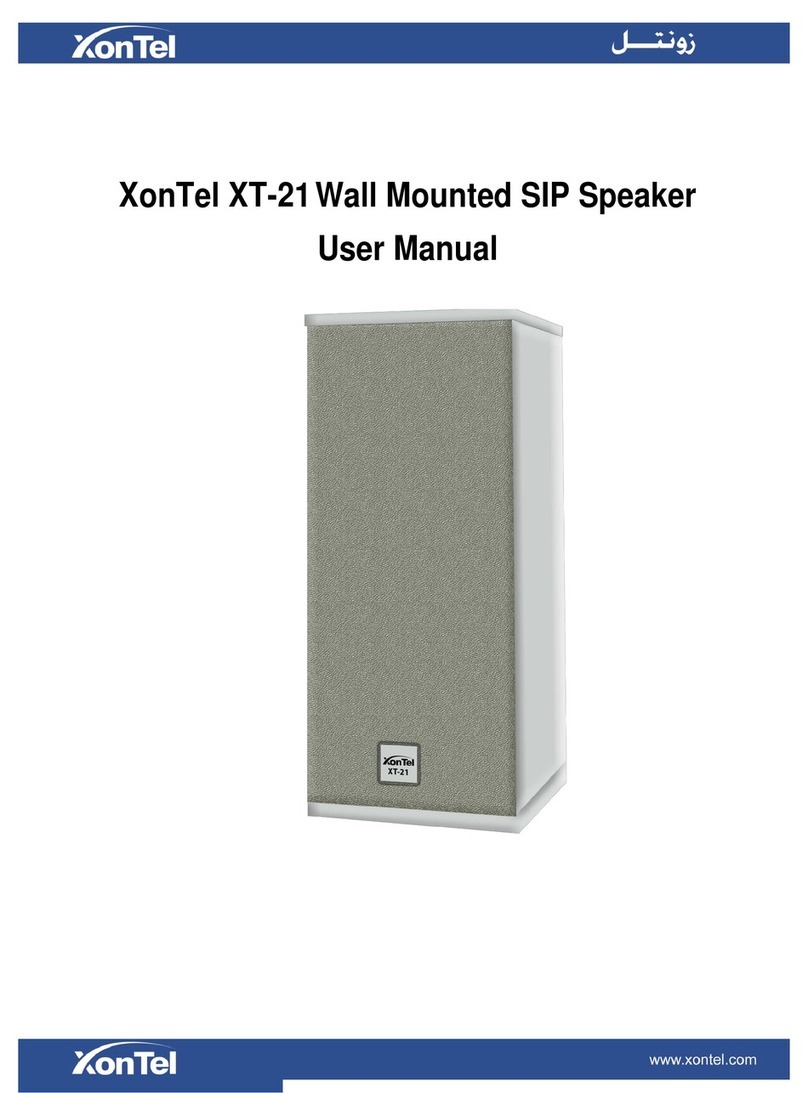 XONTEL XT-21 user manual