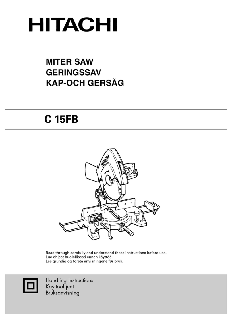 Hitachi C 15FB User manual