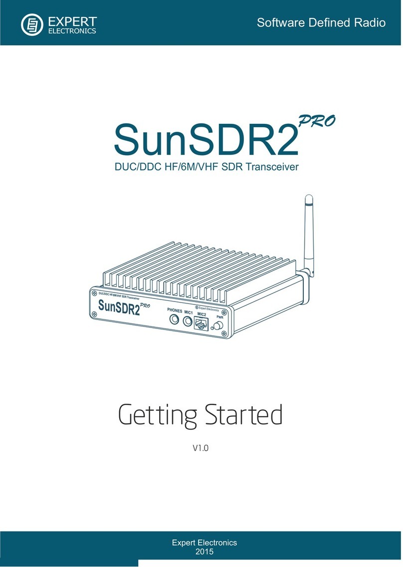Expert Electronics SunSDR2 Pro Getting started