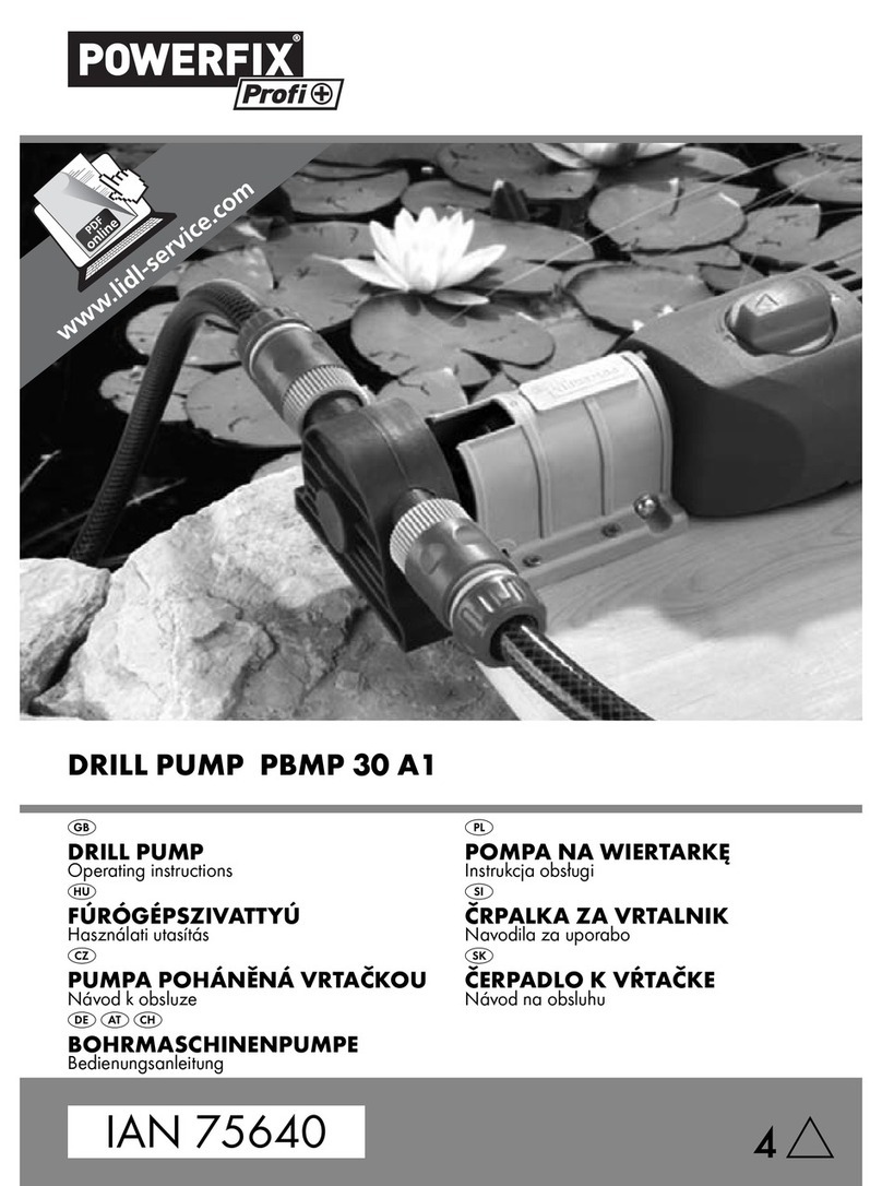 Powerfix PBMP 30 A1 operating instructions