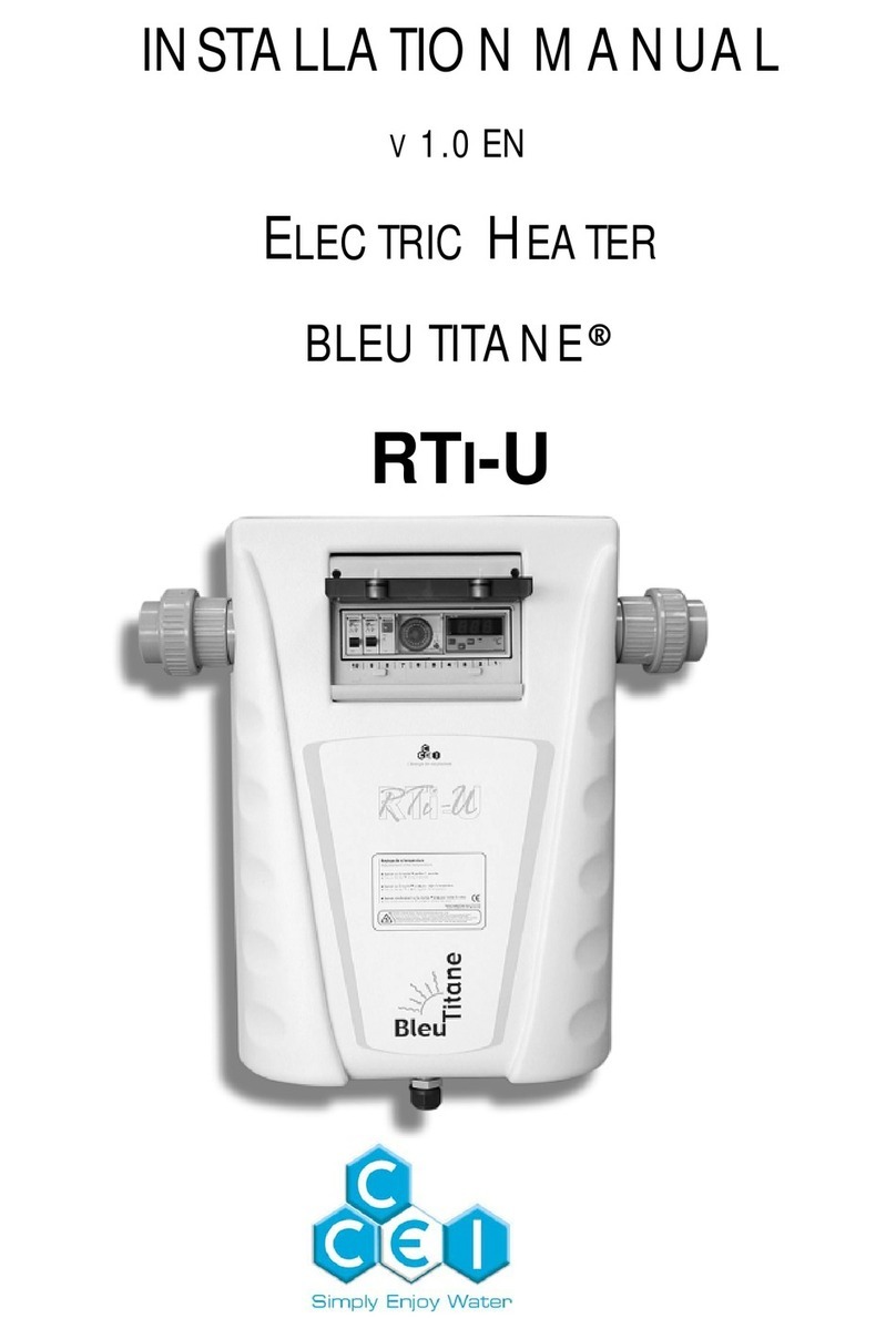 ccei BLEU TITANE RTi-U 12 kW installation manual