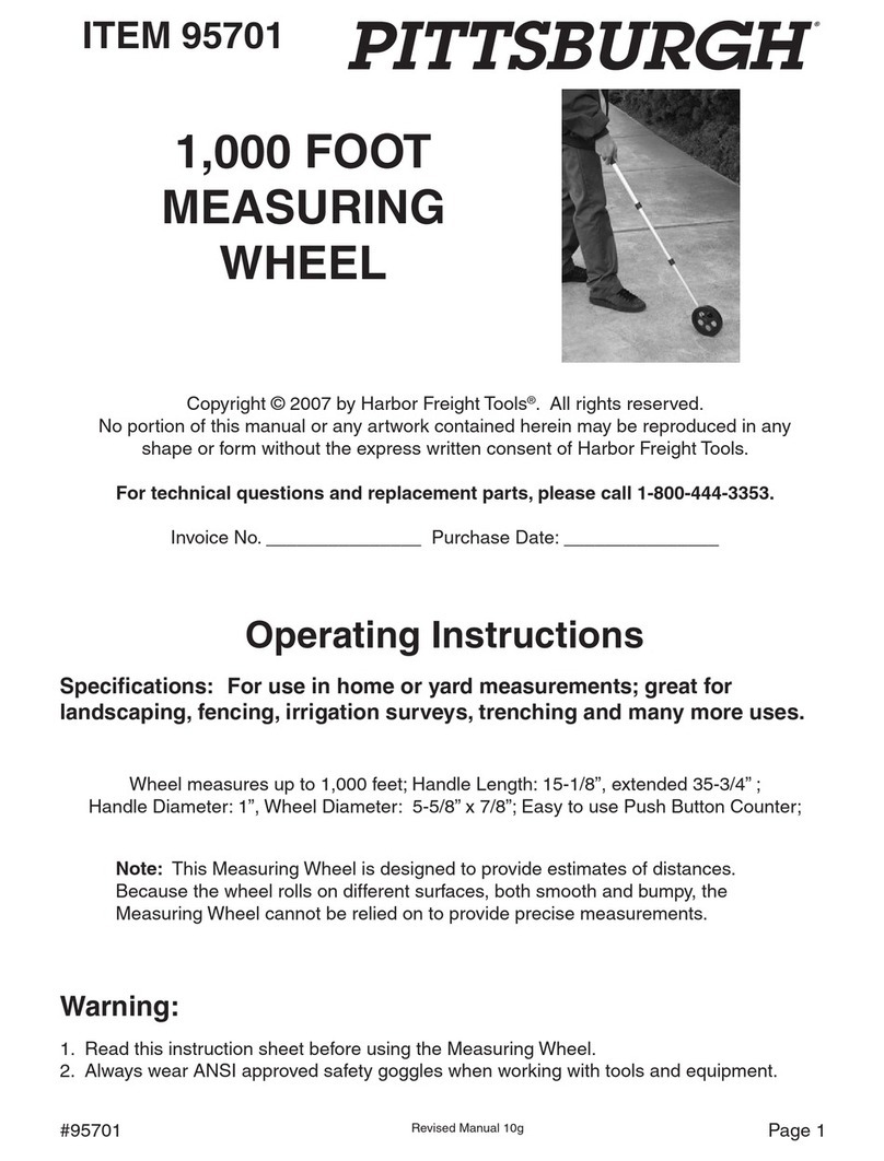 Pittsburgh 95701 User manual Pittsburgh 95701 User manual