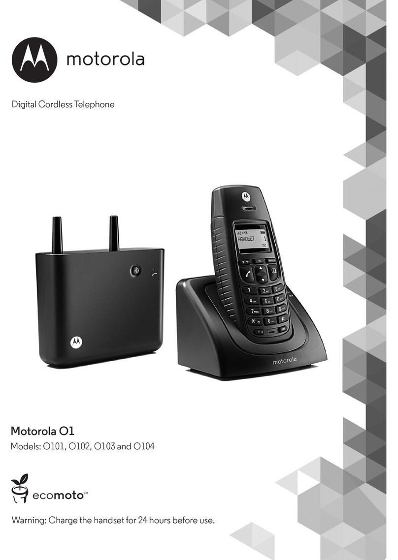Motorola O101 User manual