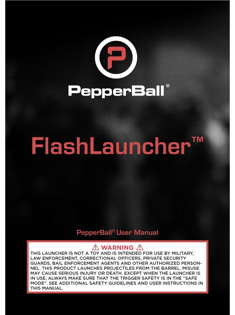 PepperBall FlashLauncher User manual
