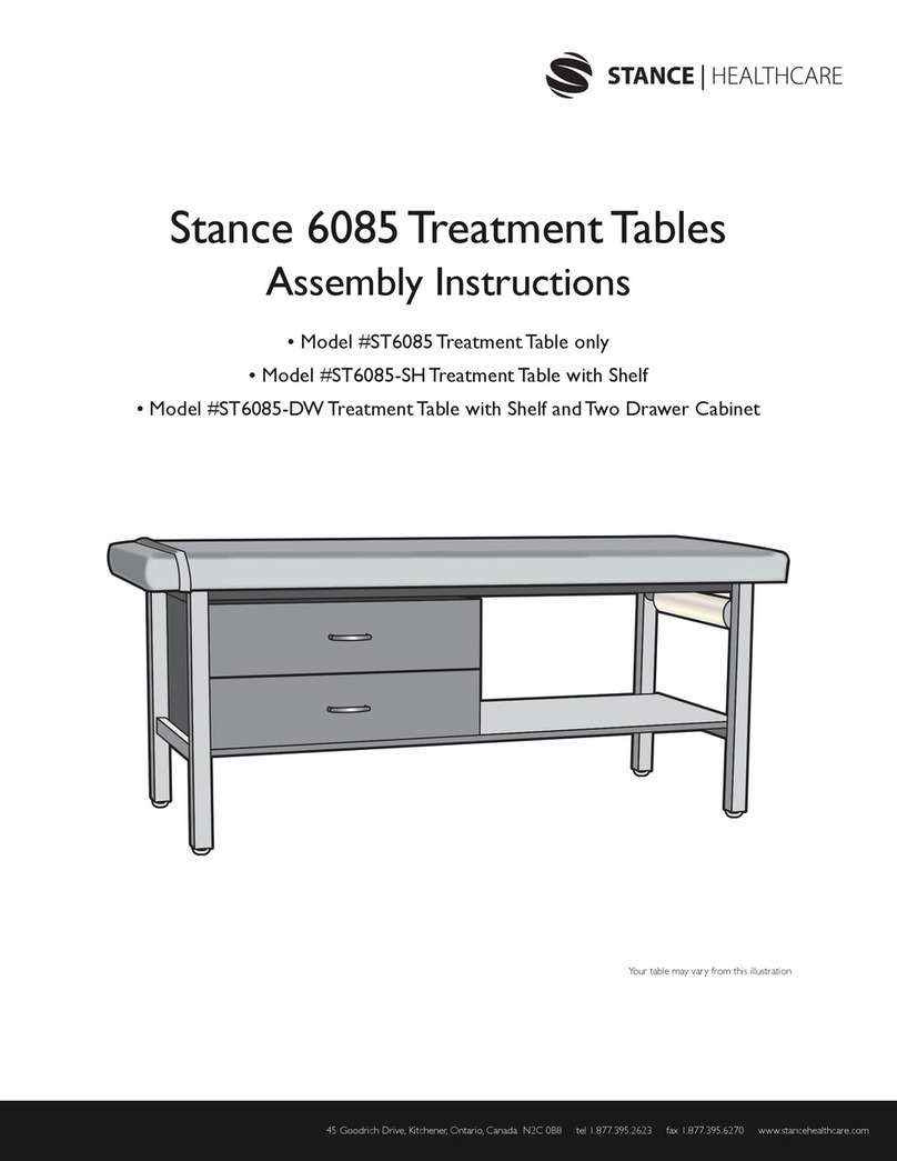 Stance Healthcare 6085 Assembly instructions Stance Healthcare 6085 Assembly instructions