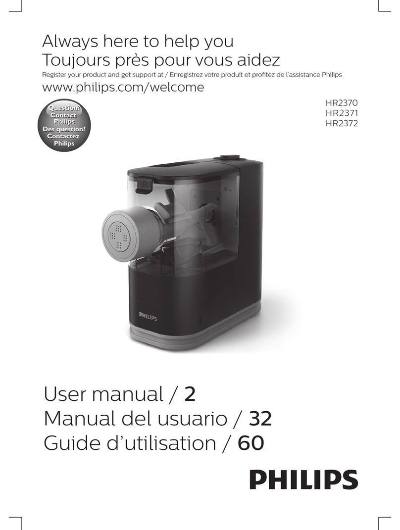 Philips HR2370 user manual