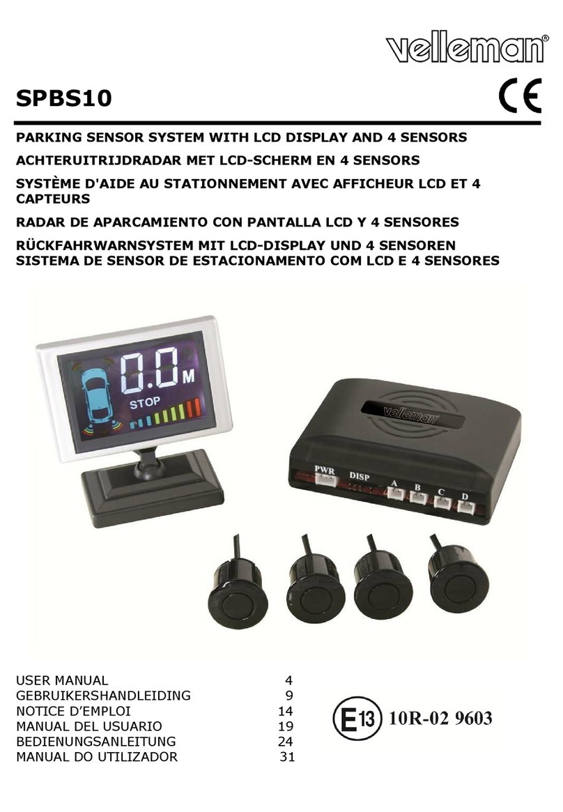 Velleman SPBS10 User manual