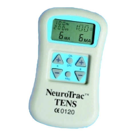 Verity Medical NeuroTrac Operator's manual