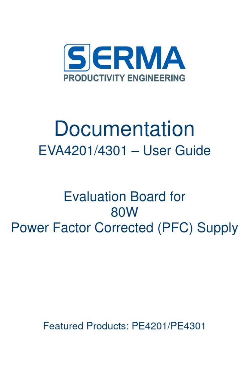Serma EVA4201 user guide
