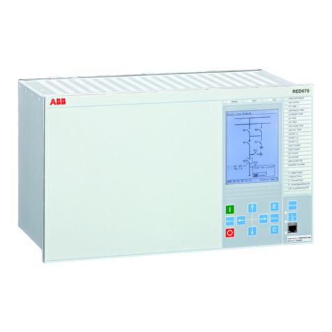 ABB RED670 Relion 670 series User manual
