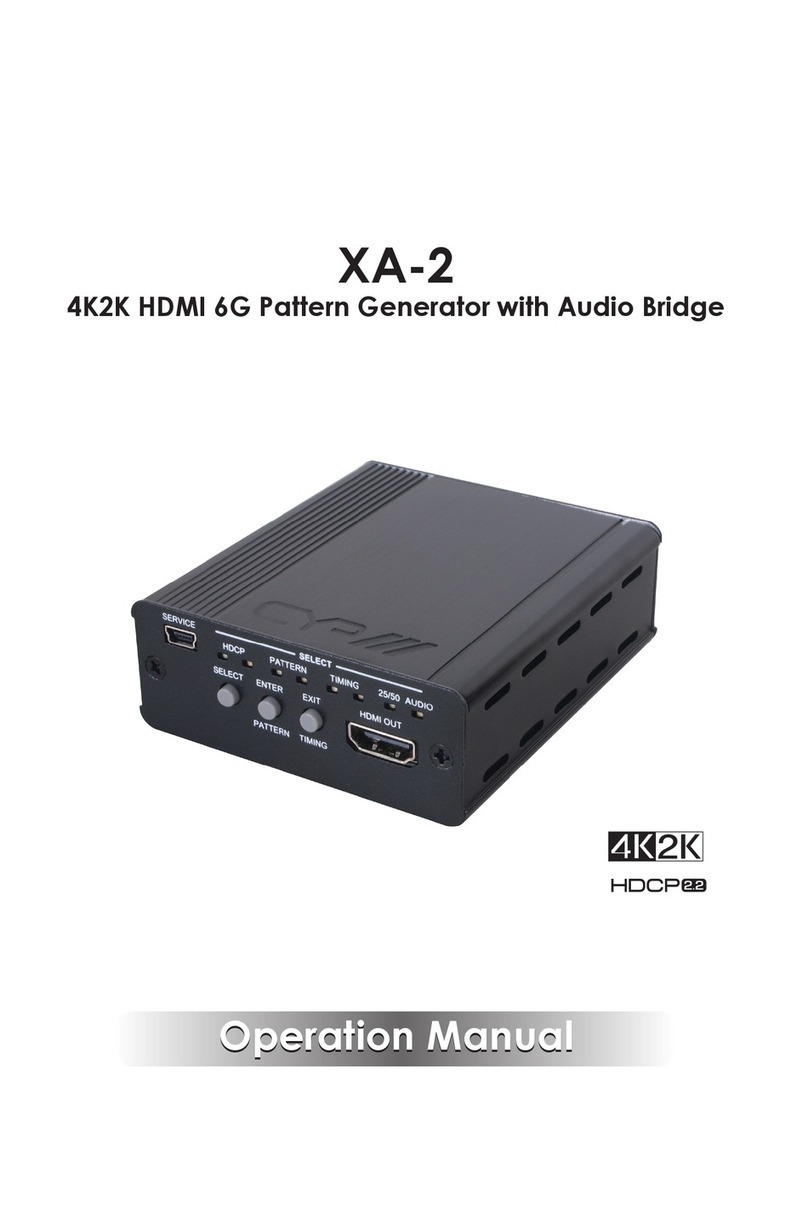 CYP XA-2 Operation manuals