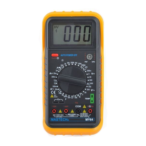 Mastech MY-64 manual