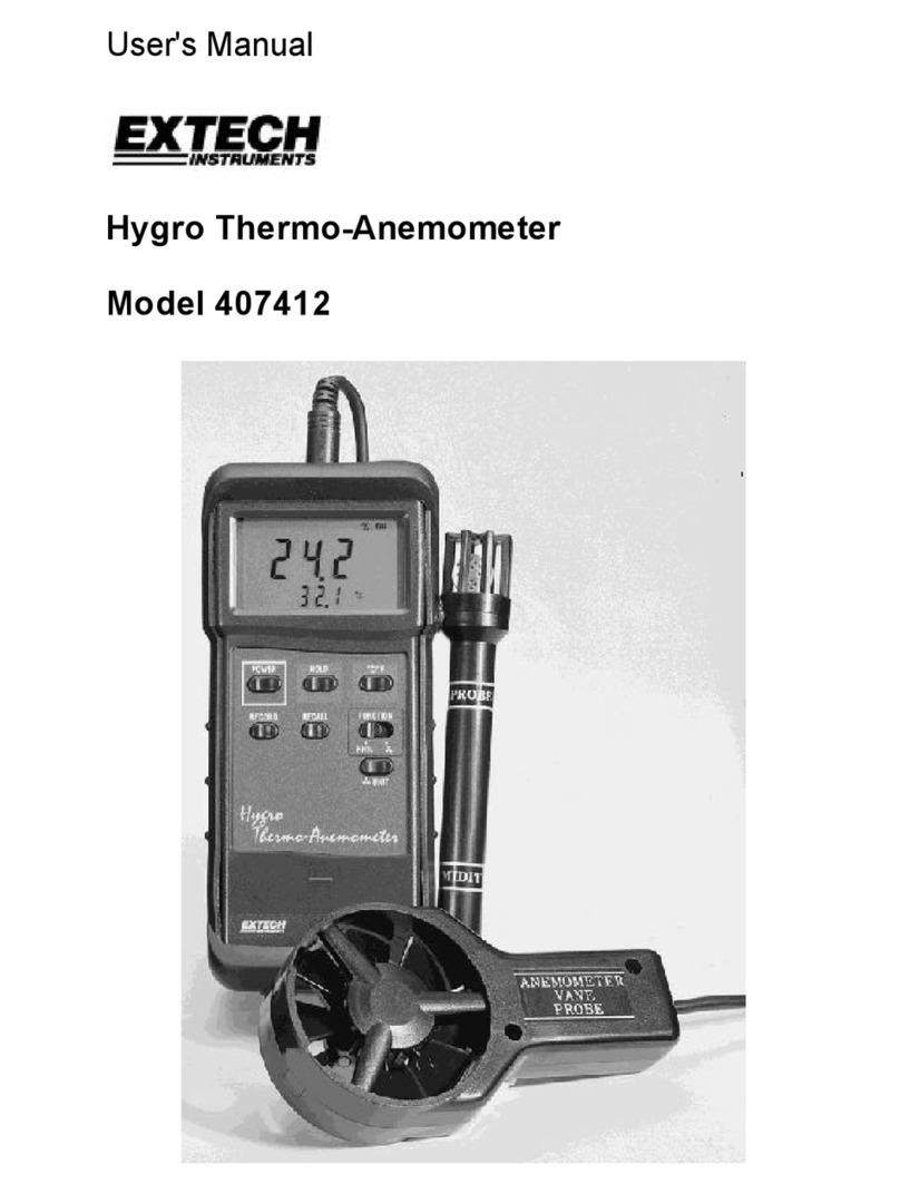Extech Instruments 407412 user manual