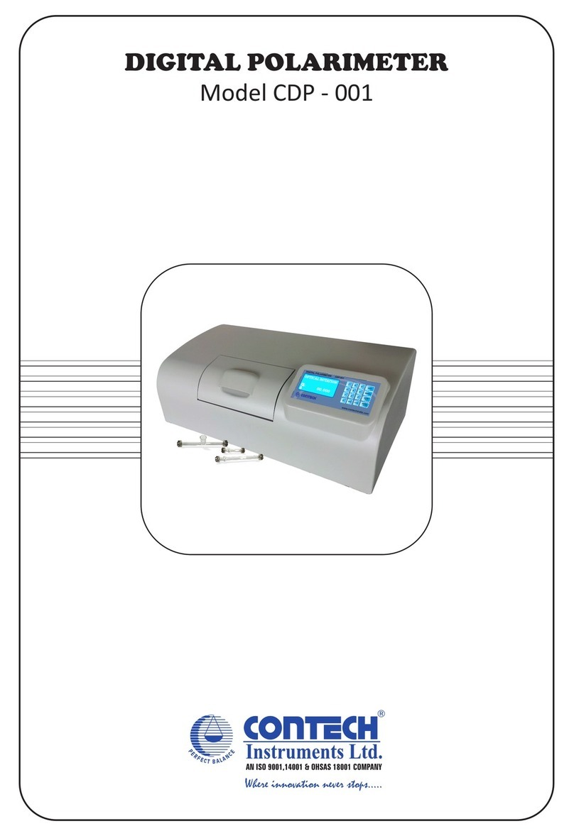 Contech CDP-001 User manual