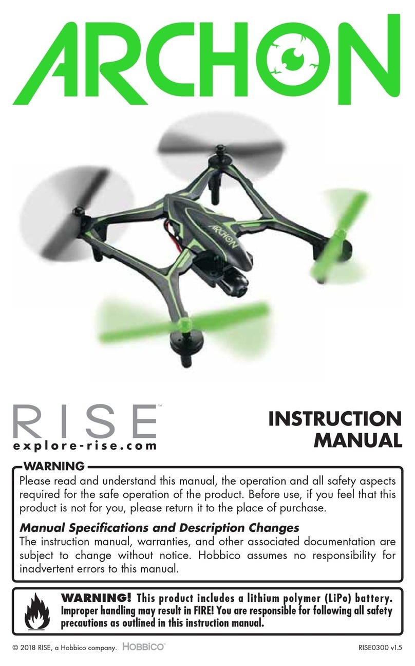 Hobbico Archon Rise instruction manual