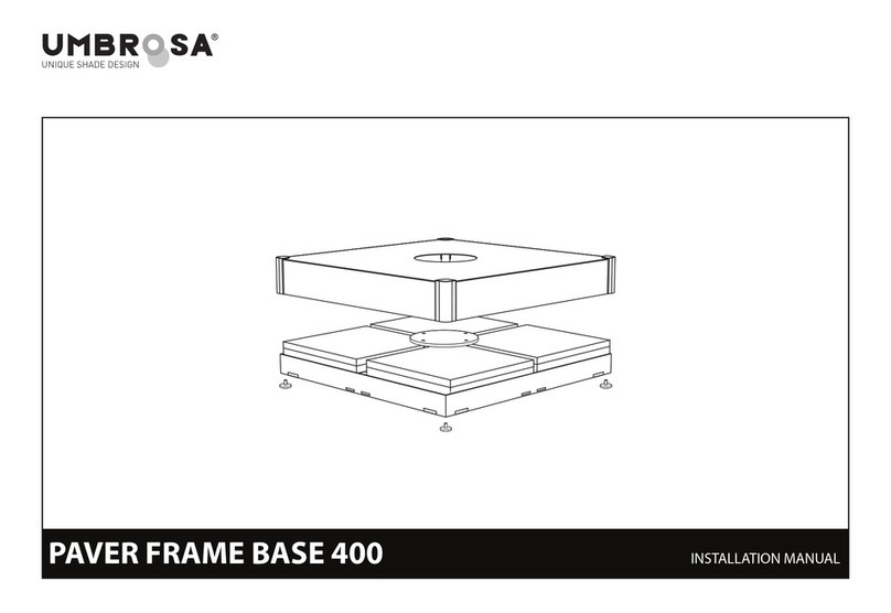 Umbrosa UM-PFB400 installation manual